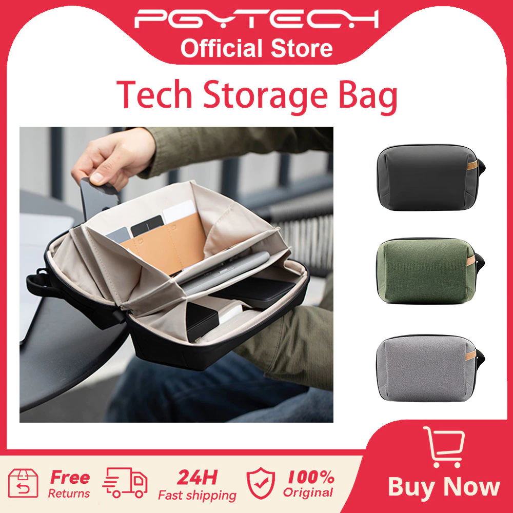 Phone Accessories Video - PGYTECH Tech Accessories Pouch Waterproof Small