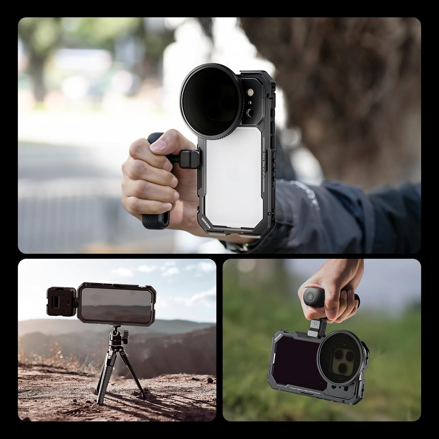 NEEWER Phone Cage for iPhone 1 – Phone Accessories Video recenzja i cena