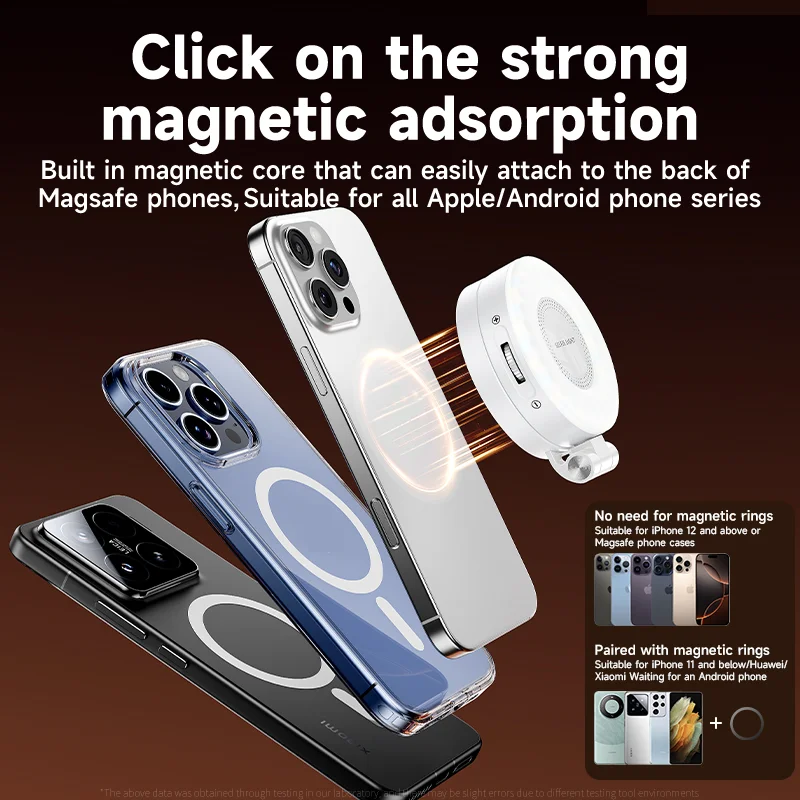 LED Selfie Fill Light for Mags – Phone Accessories Video recenzja i cena