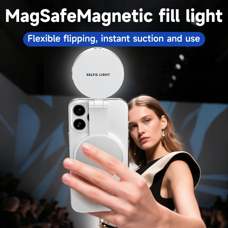 LED Selfie Fill Light for Mags – Phone Accessories Video recenzja i cena