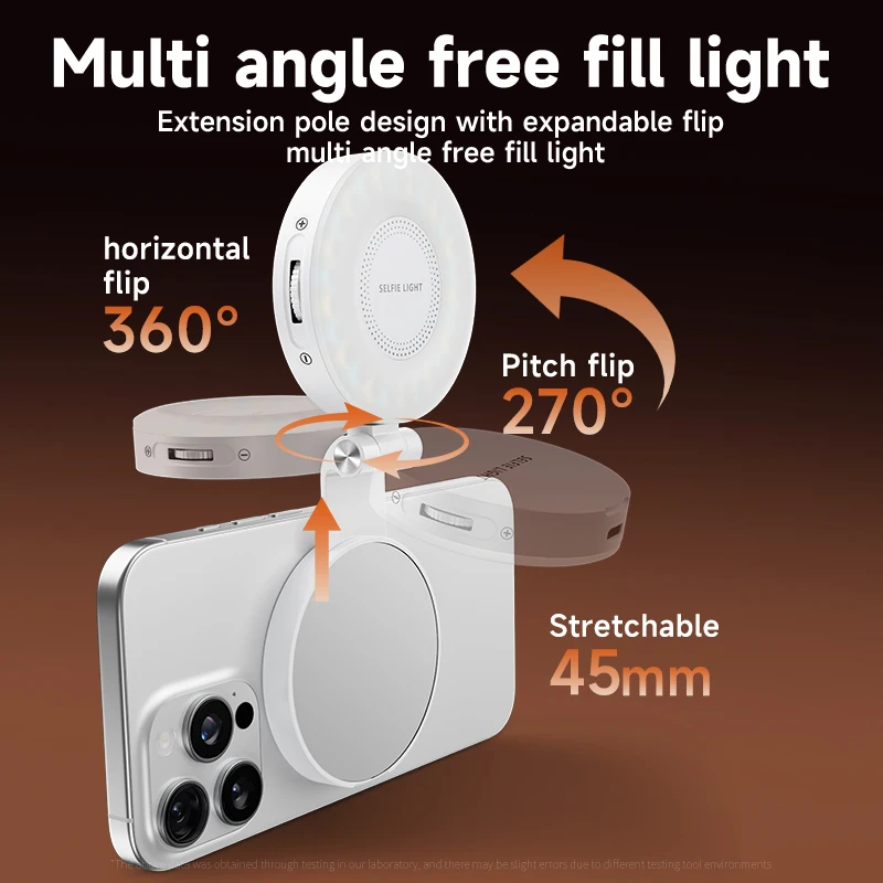LED Selfie Fill Light for Mags – Phone Accessories Video recenzja i cena