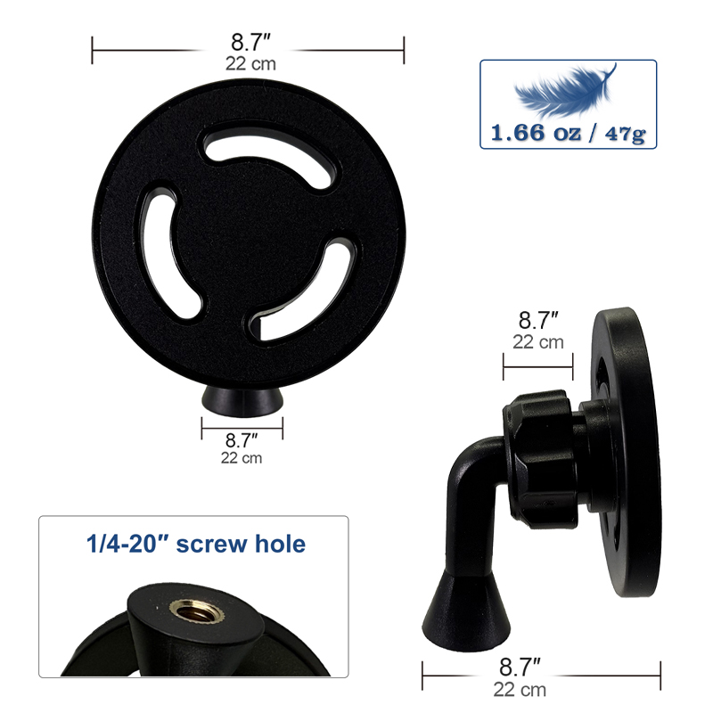 Magnetic Tripods Mount Adapter – Phone Accessories Video recenzja i cena