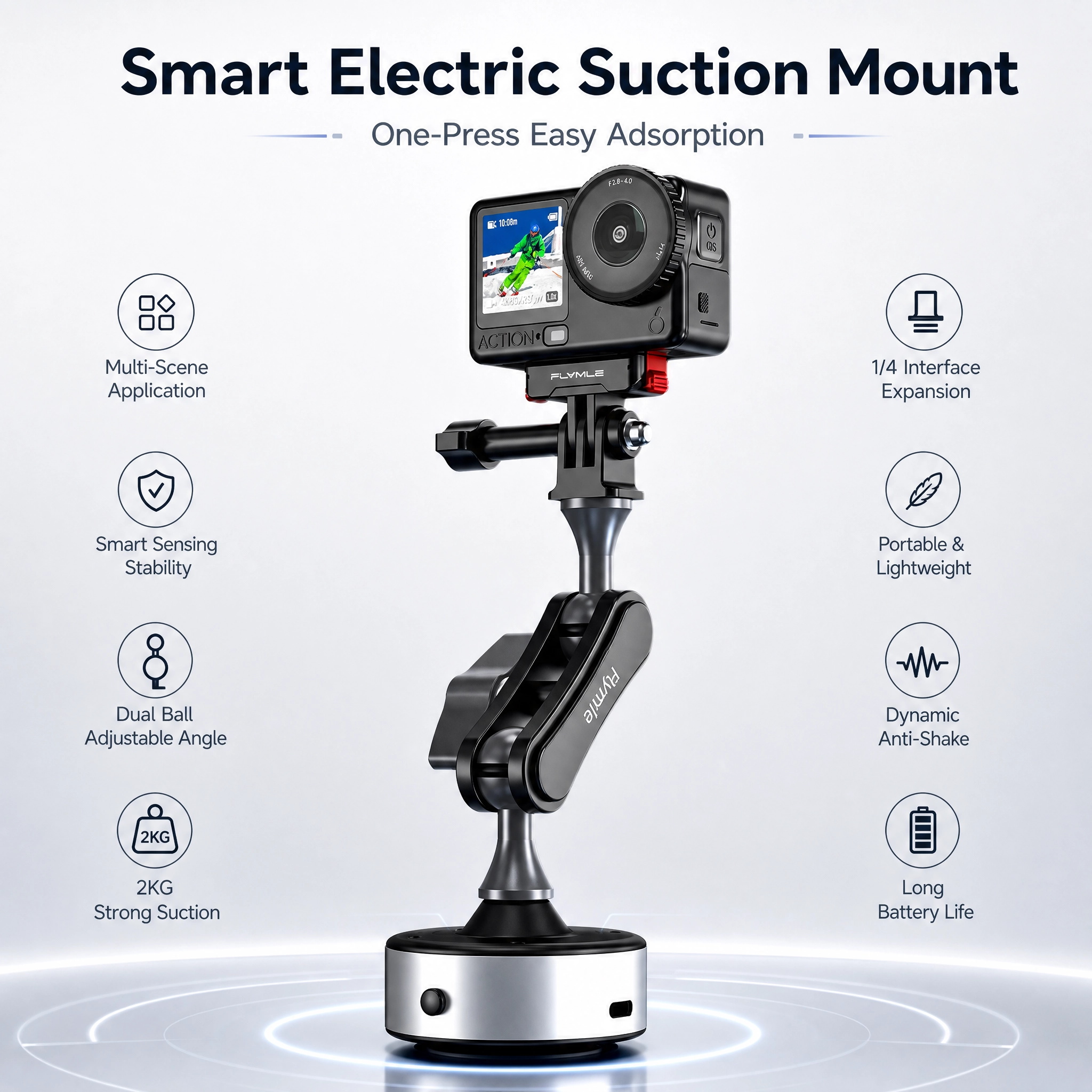 Suction Cup Mount Holder Stand – Phone Accessories Video recenzja i cena