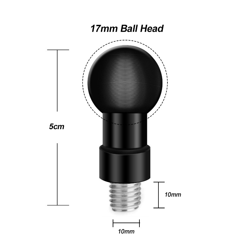 Aluminum 17mm Ball Head Adapte – Phone Accessories Video recenzja i cena