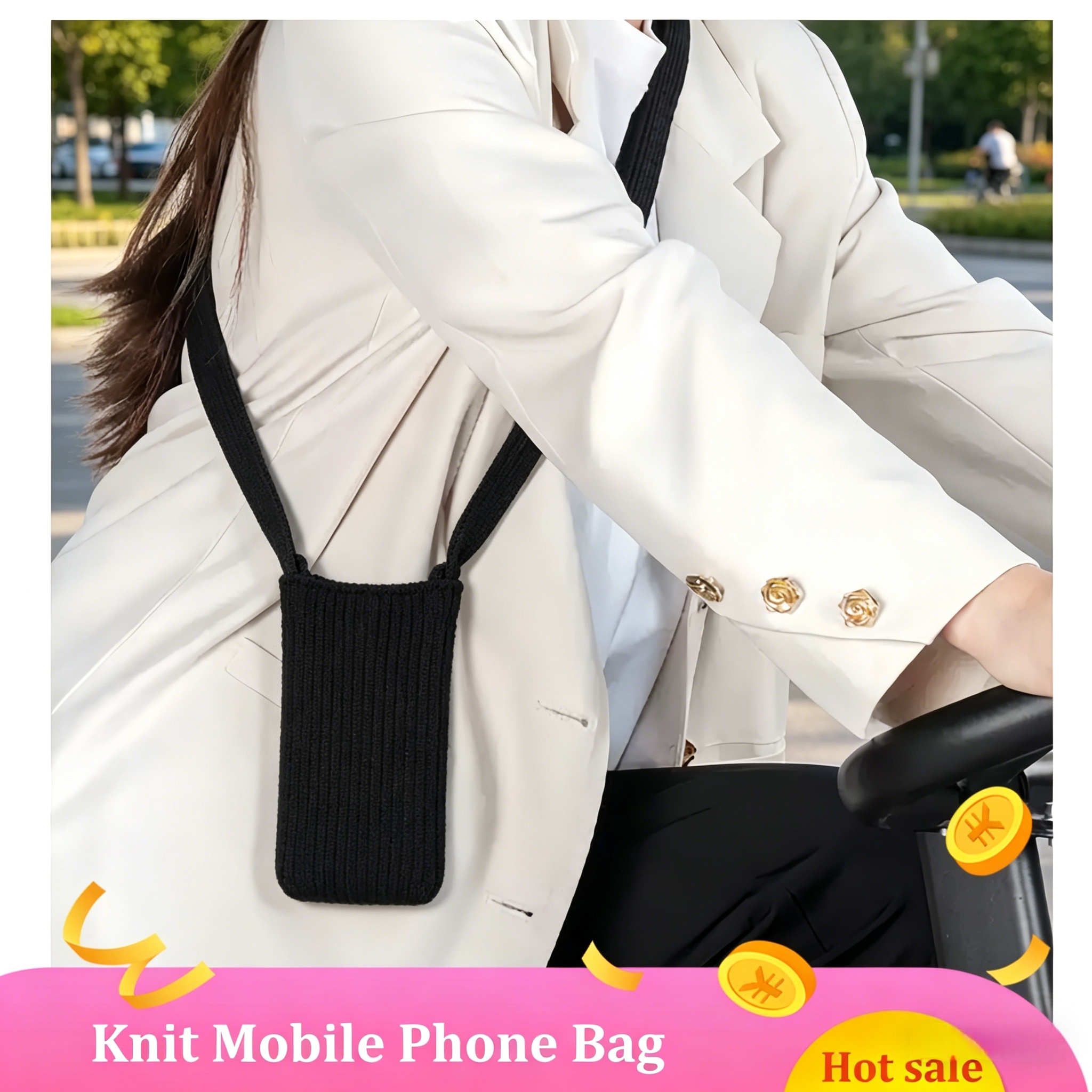 New Phone Pocket Woven Bag Sho – Phone Accessories Usa recenzja i cena