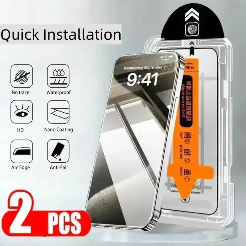 2PCS Transparent Tempered Glas – Phone Accessories Online Shop recenzja i cena
