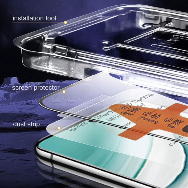 2PCS Transparent Tempered Glas – Phone Accessories Online Shop recenzja i cena