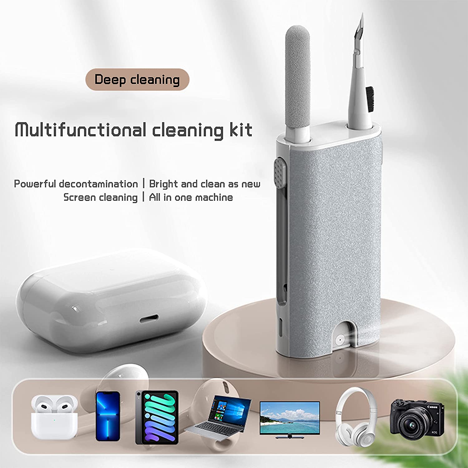 5 in 1 Earphone Cleaner Brush  – Screen Cleaner Spray recenzja i cena