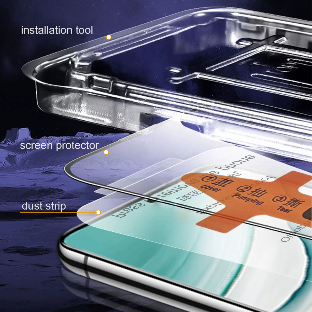 2PCS Full Cover Glass For Hono – Phone Accessories Online Shop recenzja i cena