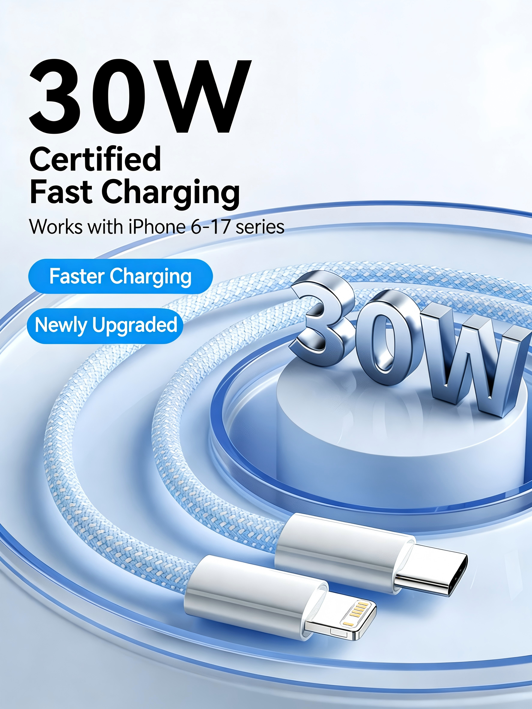 3PCS PD 30W USB Cable For iPho – Phone Accessories Online recenzja i cena