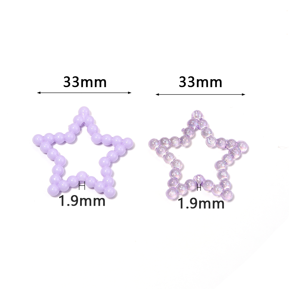 30pcs/lot 33mm Acrylic Hollow  – Phone Accessories Jewelry recenzja i cena