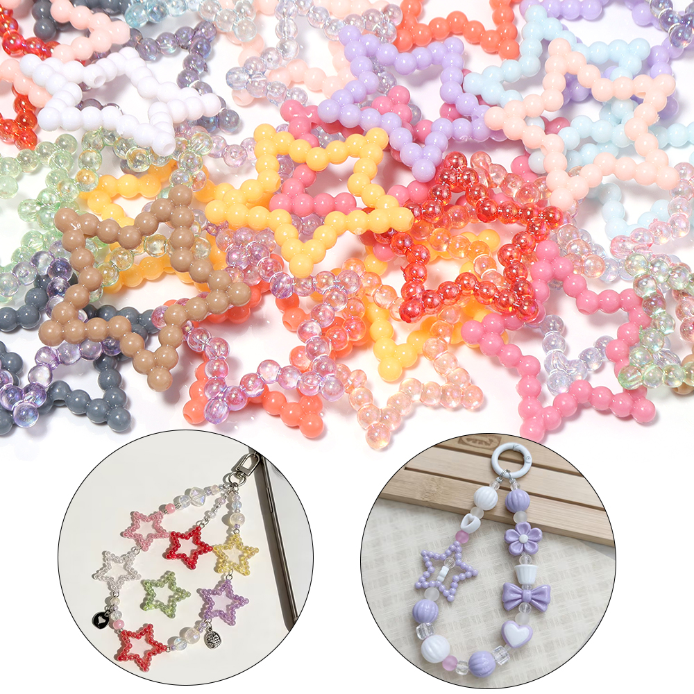 30pcs/lot 33mm Acrylic Hollow  – Phone Accessories Jewelry recenzja i cena