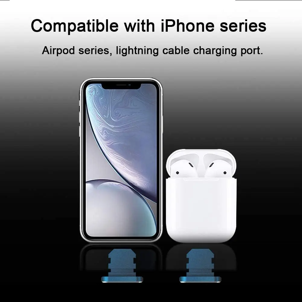 2pcs Metal Dust plug Charging  – Phone Accessories Online recenzja i cena