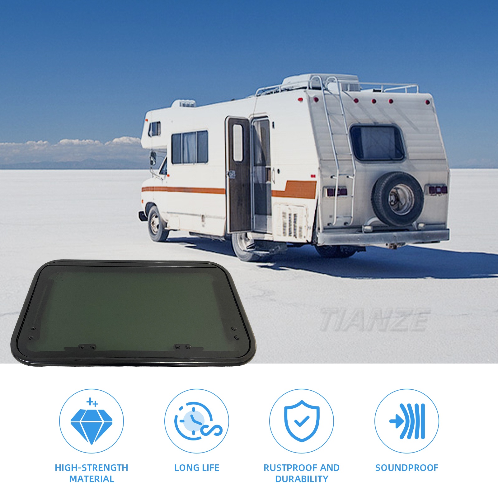 RV Accessories 762*508mm RV Si – Tempered Glass Screen recenzja i cena
