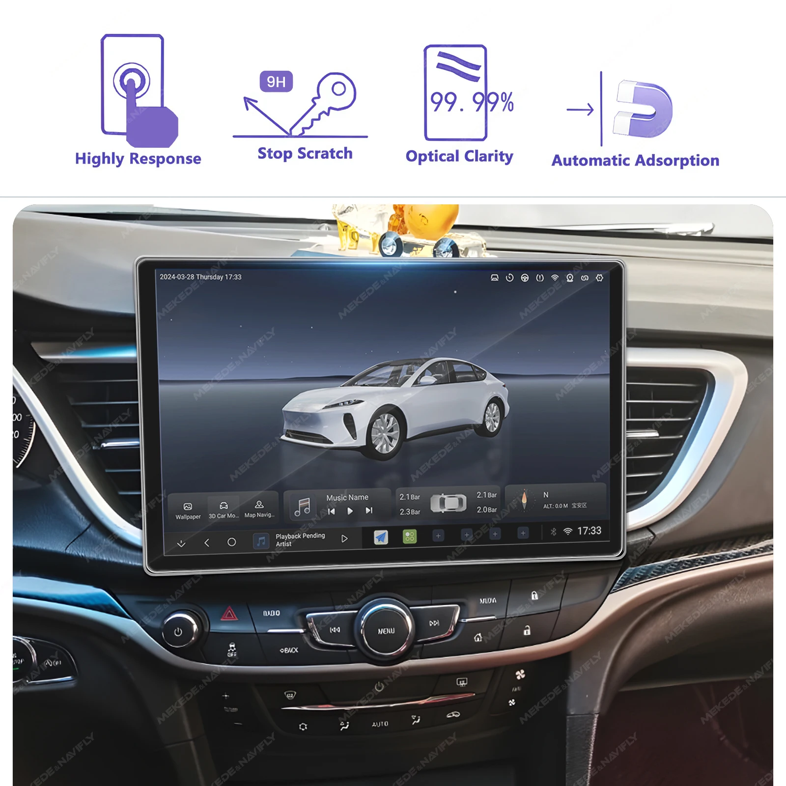 For 11.5 13 Inch Radio Tempere – Tempered Glass Screen recenzja i cena