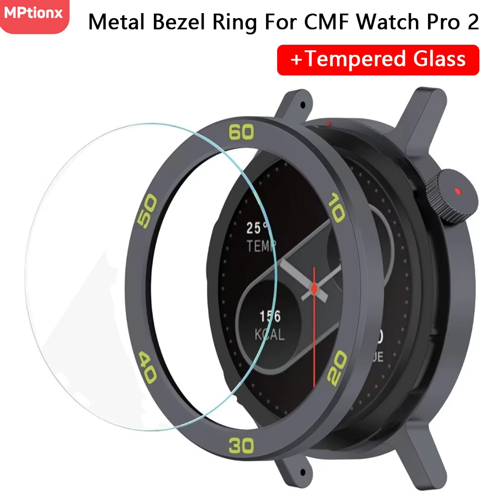 Metal Bezel Ring For CMF Watch – Tempered Glass Screen recenzja i cena