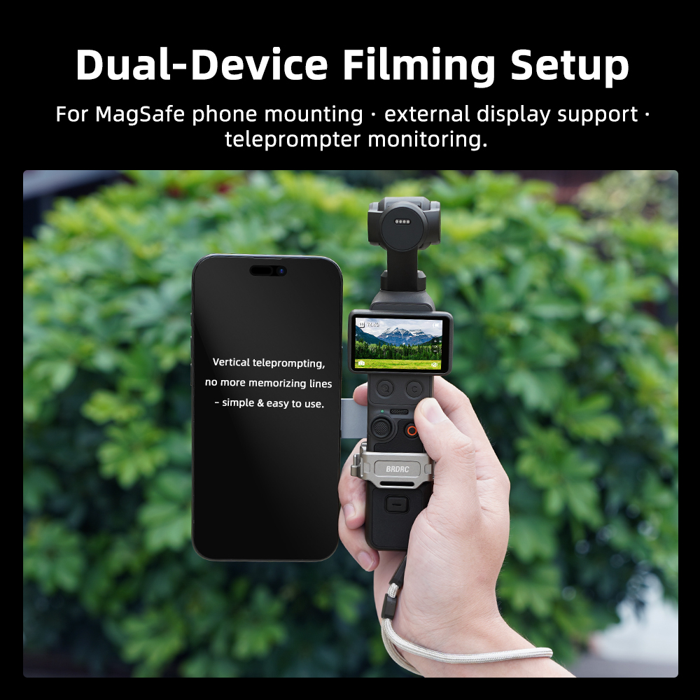 BRDRC Pocket 4 Magnetic Mount  – Phone Accessories Video recenzja i cena