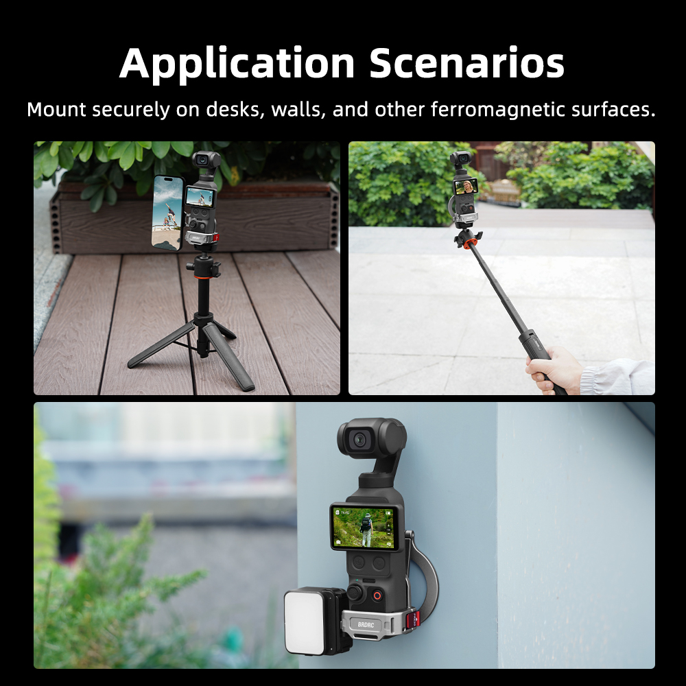 BRDRC Pocket 4 Magnetic Mount  – Phone Accessories Video recenzja i cena