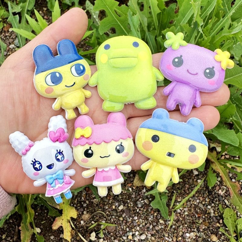 45mm Cartoon Tamagotchi double – Phone Accessories Jewelry recenzja i cena