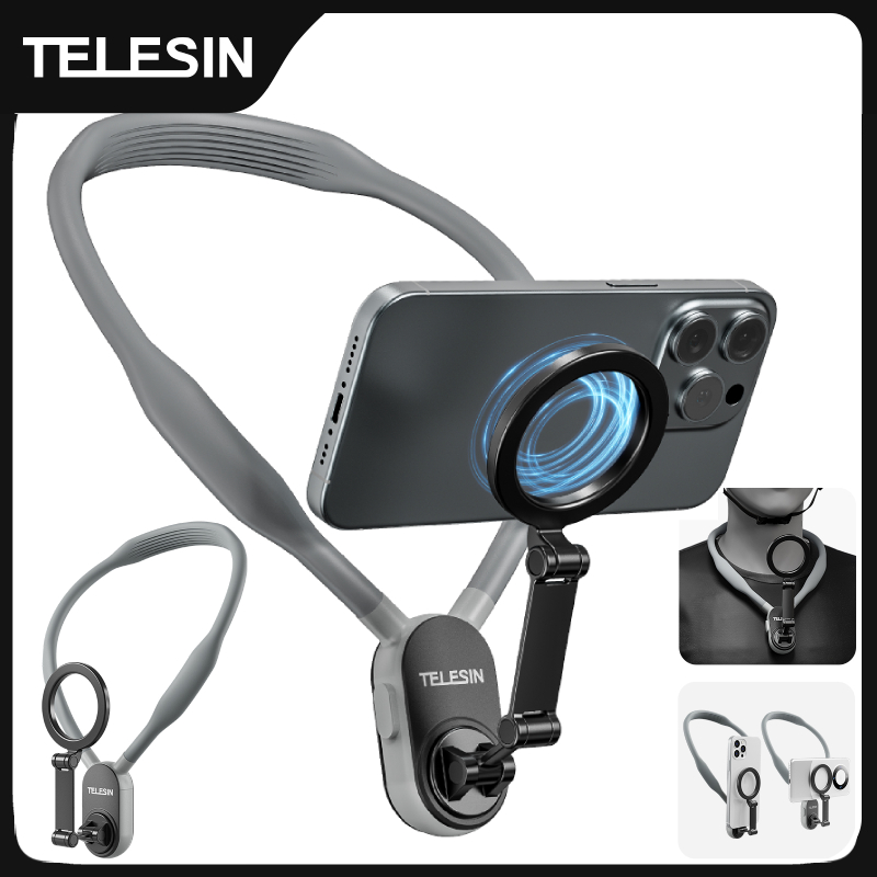 TELESIN Silicone Magnetic Neck – Phone Accessories Online recenzja i cena