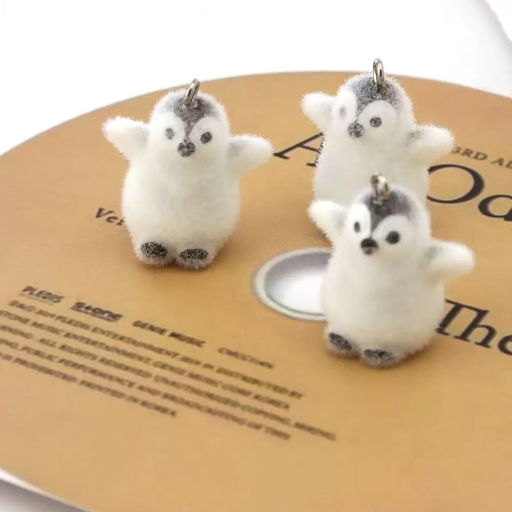 5pcs Flocking Small Penguin Re – Phone Accessories Jewelry recenzja i cena
