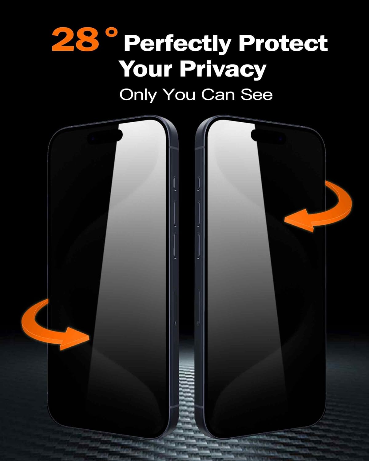 2PCS Privacy Screen Protector  – Tempered Glass Screen recenzja i cena