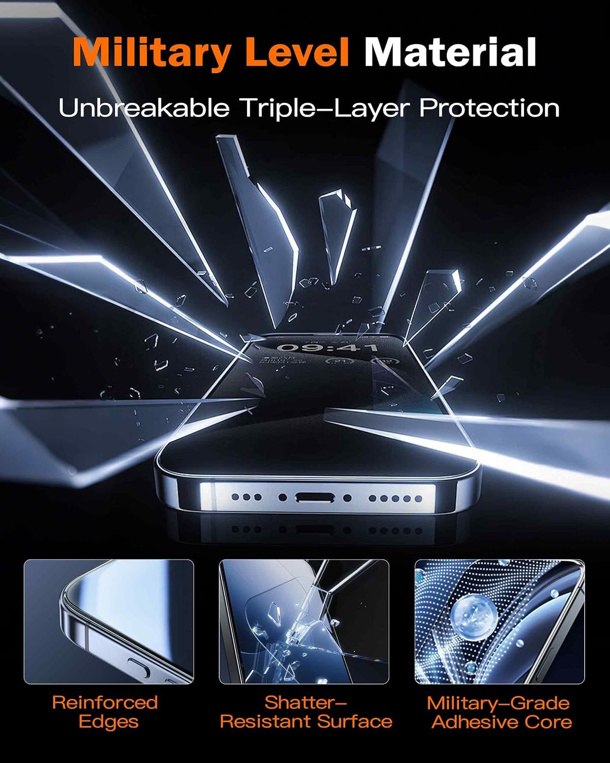 2PCS Privacy Screen Protector  – Tempered Glass Screen recenzja i cena